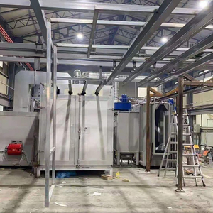 Aluminum Profile Manual Powder Coating Plant for Sale