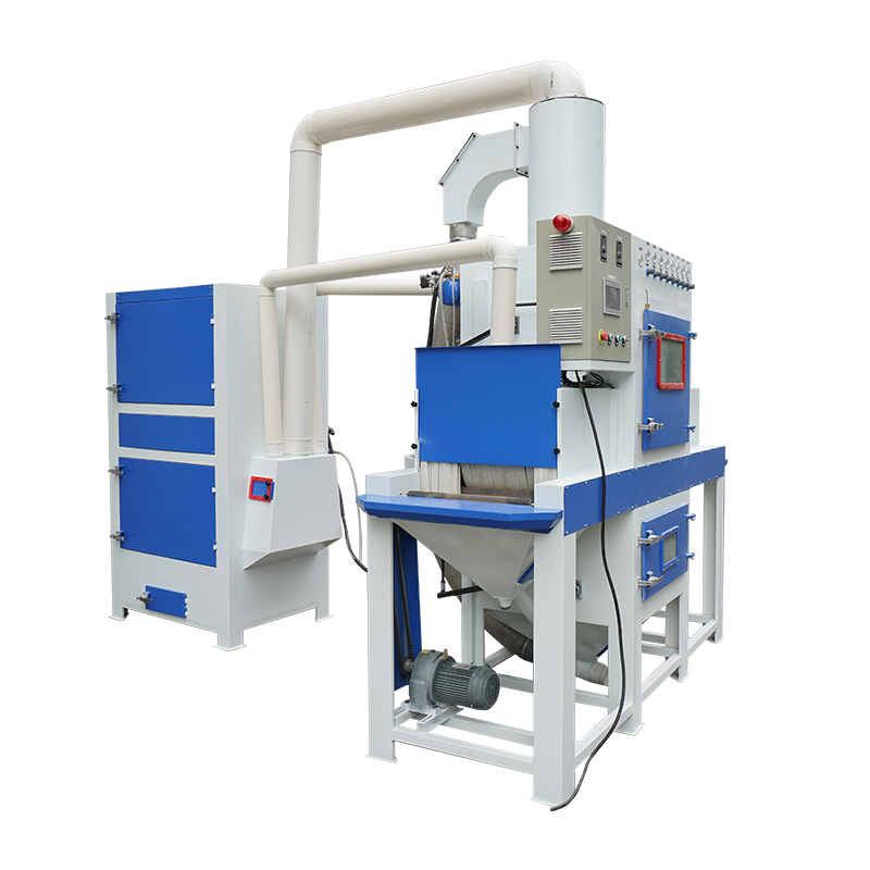 Roller Conveyor Automatic Sandblasting Machine