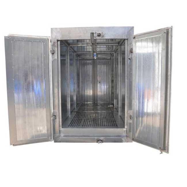 Manual Powder Coating Oven with Top Track