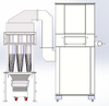 Cyclone Powder Coating Recovery System